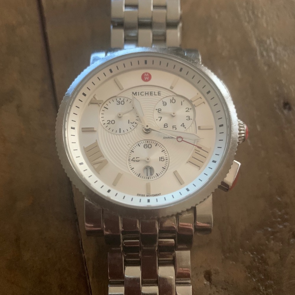 Beautiful Large Michelle Sports Sail Watch
